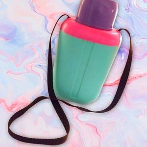 Italian vintage waterbotle carry